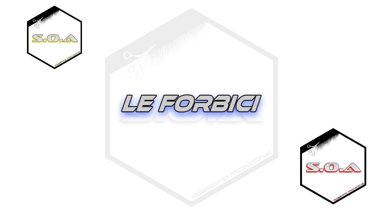 Scuola di parrucchiere/barbiere  Forbici Video Completo