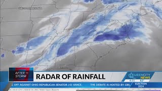 Asheville received about 40 percent of its rainfall for the year in just 3 days