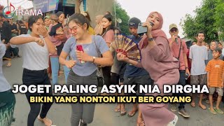 JOGET NIA DIRGHA BIKIN SI CANTIK TAK BISA MENAHAN DIRI UNTUK IKUT BERGOYANG | IRAMA DOPANG