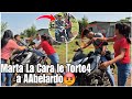 Su mejor amiga le anda comiendo el mandado/Marta empvtada con todo y moto tiró a abelardo