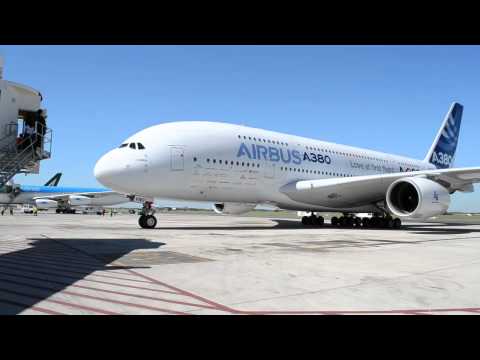 Airbus A380 en Buenos Aires
