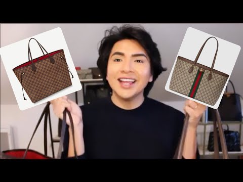 gucci neverfull tote