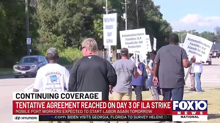 Port workers trade in picket signs for a pay raise as ILA, USMX reach tentative agreement