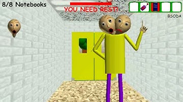 Baldi random map series: The Cathodic school gameplay