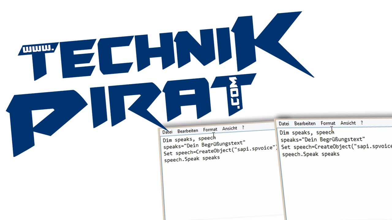 Eigene Sprachbegrüßung beim Windows-Start durch Computerstimme