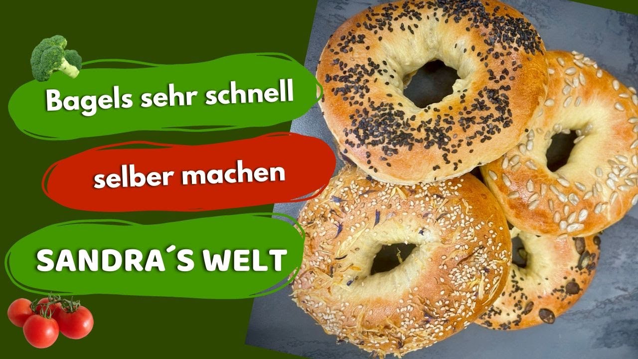 Von diesem Bagel Rezept kann die Familie nicht genug bekommen!