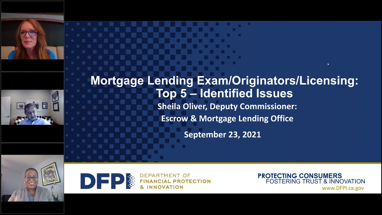 Top Exam Insights from the CA DFPI