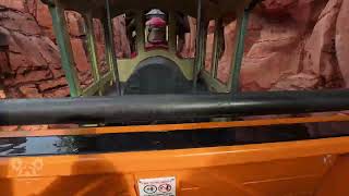 [4K] Big Thunder Mountain Front Row POV - No Line Empty Queue at Magic Kingdom Walt Disney World