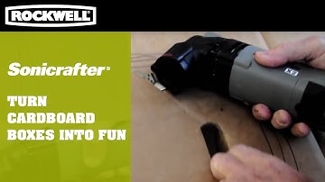 Turn Cardboard Boxes into Fun with the Sonicrafter