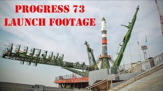 Progress 73 Unmanned Cargo Ship Launches to ISS from Baikonur