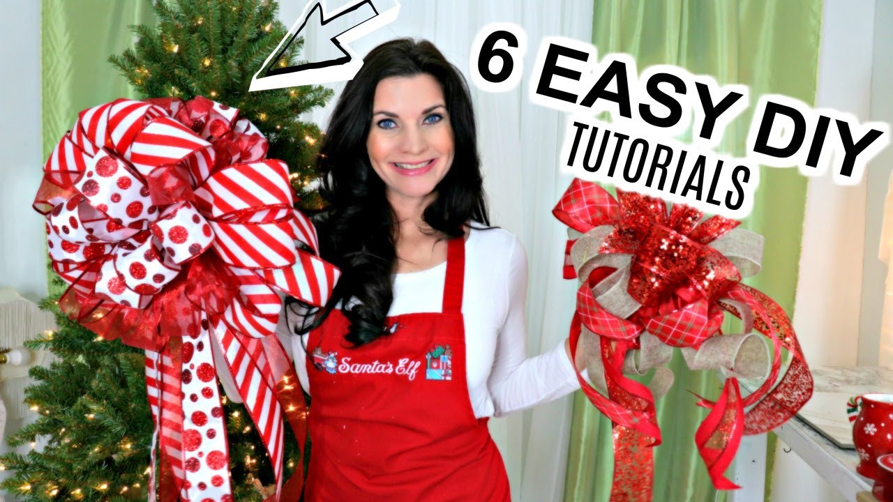 11 Easy Homemade Bows to Top Your Christmas Gifts with Style