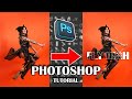 Photoshop Tutorial | How to make text stroke layout| Beginners tutorial | @Photoshop