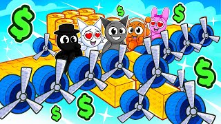 Building A Working Plane In Roblox Build A Plane With My Friends...