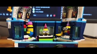 Lego Deable Me 4 Minions Music Party Bus 75581 Stop Motion Build