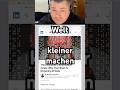Warum du deine Welt kleiner machen musst!