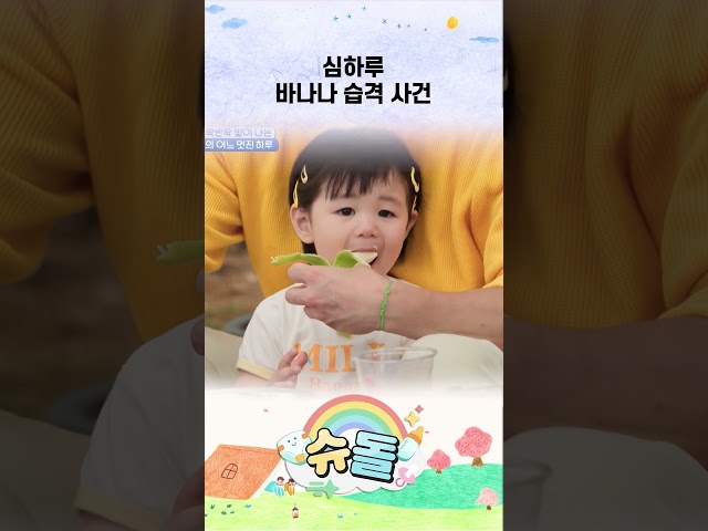 심하루 바나나 습격 사건 #shorts