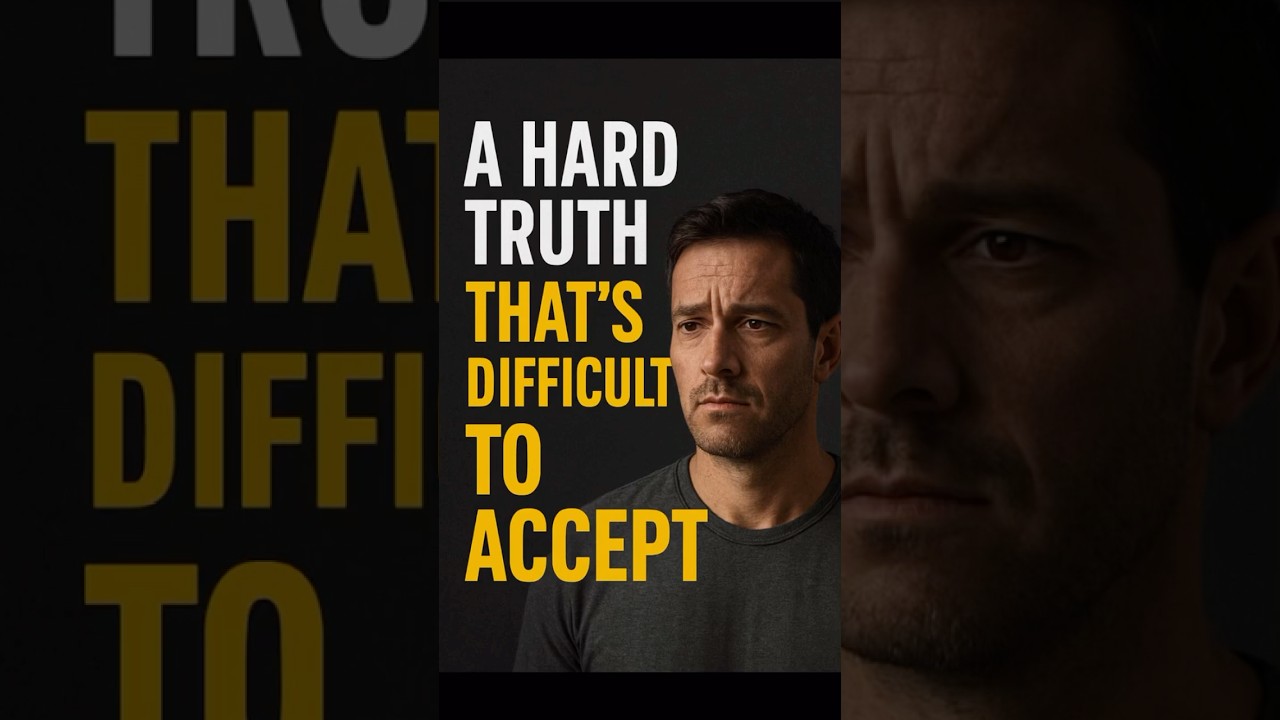 A HARD TRUTH THAT'S DIFFICULTТО ACCEPT #motivation #shorts