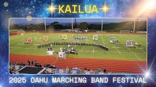 IN COLOR, IN MOTION | 2025 Kailua HS "Surfrider" Marching Band | 2025 Oahu Marching Band Festival