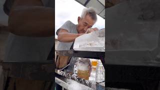 Grandpa Making Traditional Lemonade - Thai Street Food