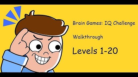 Brain Games IQ Challenge levels 1-20