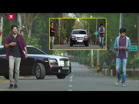 Rakshan, Dulquer Salmaan Blockbuster Car  Robbery Scene | @TeluguVideoZ