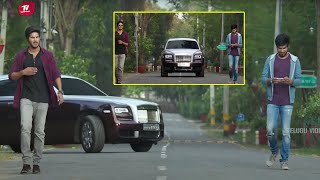 Rakshan, Dulquer Salmaan Blockbuster Car  Robbery Scene | @TeluguVideoZ