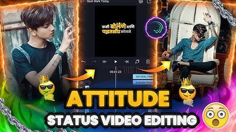 Attitude Status Video Editing In Aligh Motion | Attitude Status Editing | Trending | Gaurav Desai