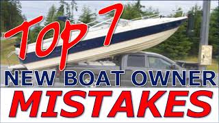 Expensive & Embarrassing Mistakes New Boat Owners Make