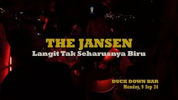 The Jansen - Langit Tak Seharusnya Biru Live at Duck Down Bar