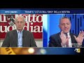 Scontro tra Travaglio e Giannini: “I miliardari che oggi sono ai piedi di Trump prima con Biden”.