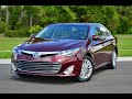 Toyota Avalon 4 поколения - максимальный комфорт и минимальные расходы на содержание