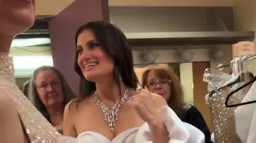 Idina Menzel and Carmen Sarahi after ‘ Into The Unknown’ Oscars performance 2020