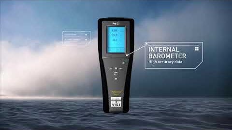 YSI Pro20 Dissolved Oxygen Meter (Subtitulos en Espanol)