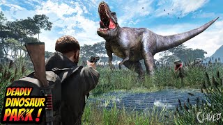 Visiting JURASSIC PARK With DEADLY DINOSAUR'S ! - Clawed Gameplay  screenshot 3