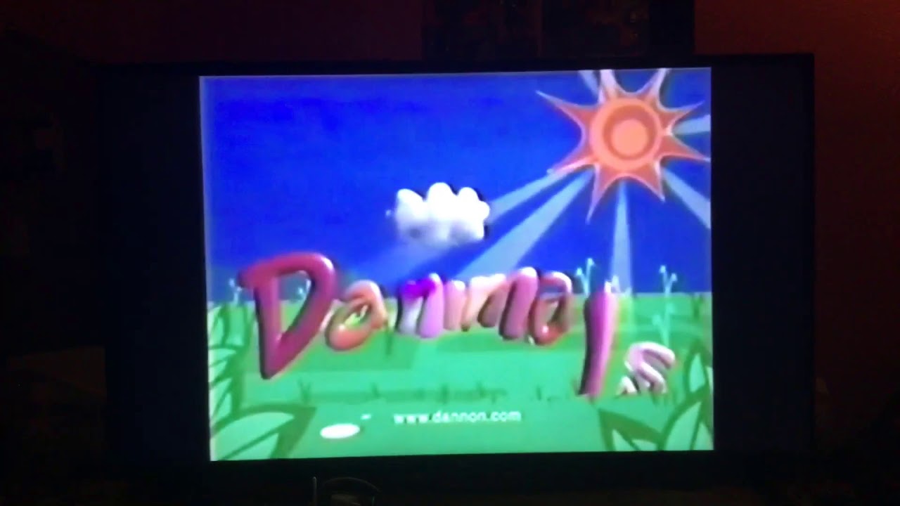 Dannon Danimals Yogurt PBS Kids funding ad for Clifford the Big Red Dog