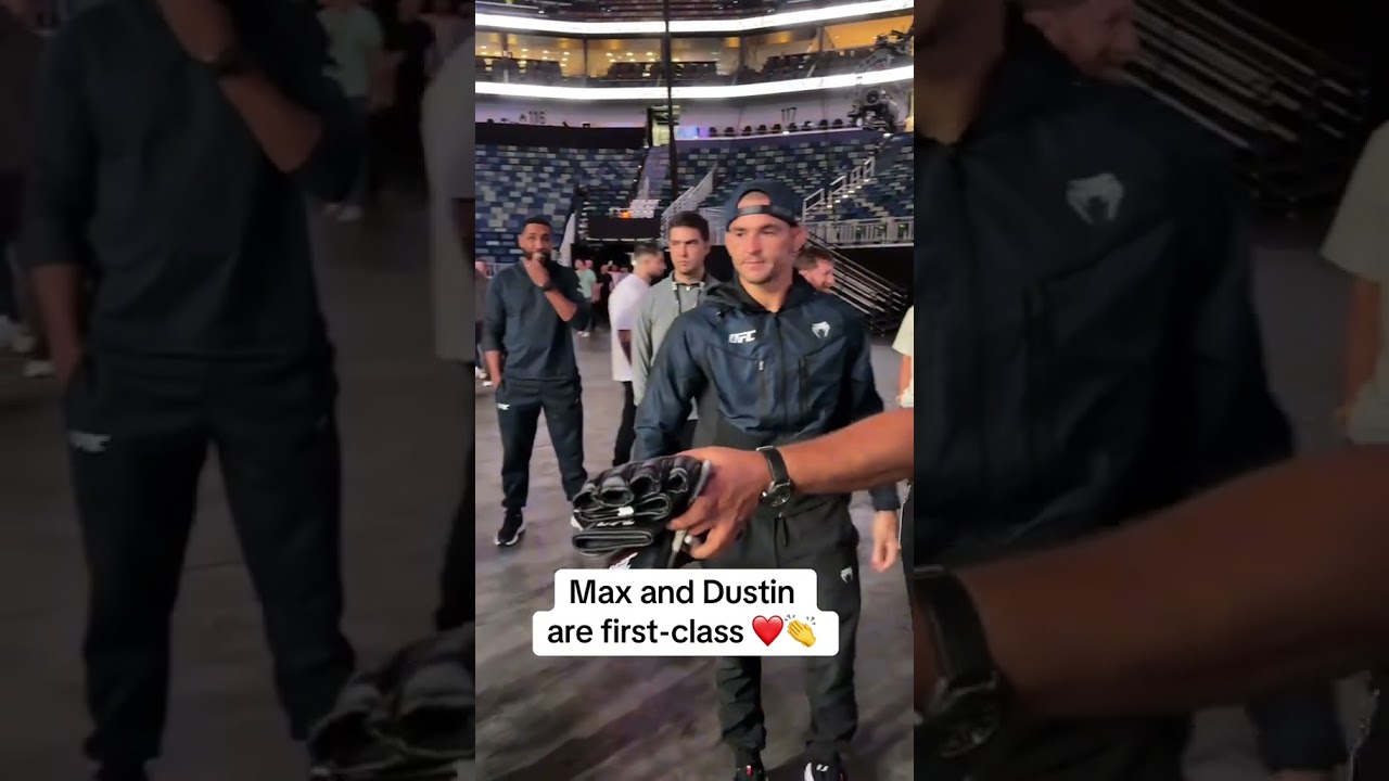 Max Holloway and Dustin Poirier are for the fans ❤️