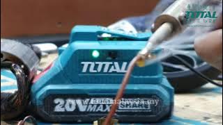 TOTAL Li-ion Battery P20s 20v Series Soldering Iron Kit - TSILI2001