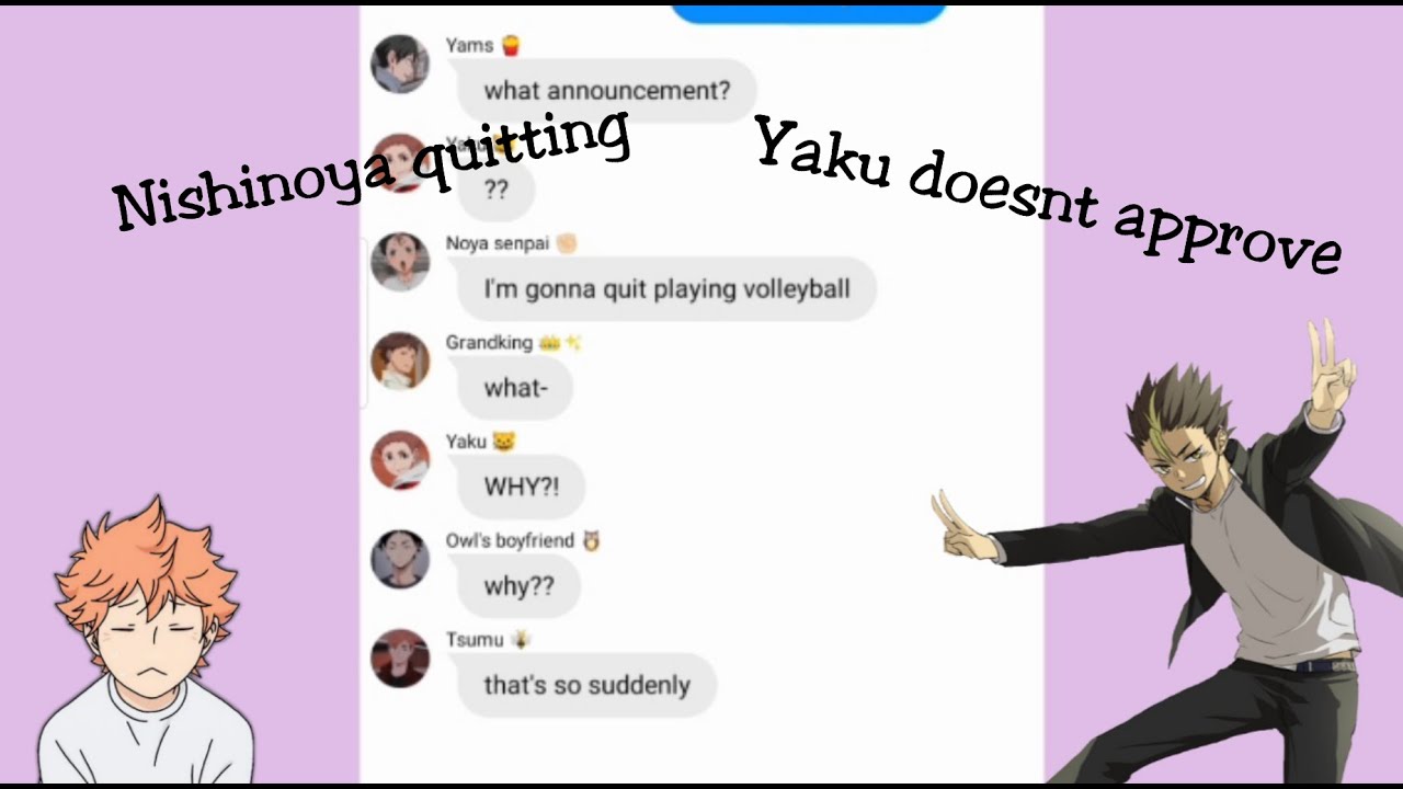 Nishinoya quitting playing volleyball ? | Haikyuu lyrics prank | Hall of Fame
