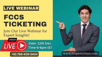 Live webinar of FCCs Ticketing | Mastering FCCs Ticketing System: A Step-by-Step Guide