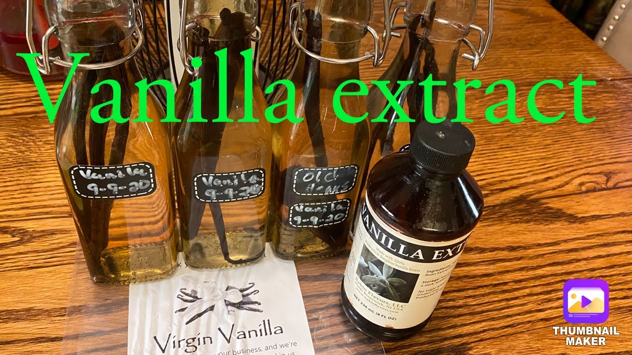 How to make vanilla extract 