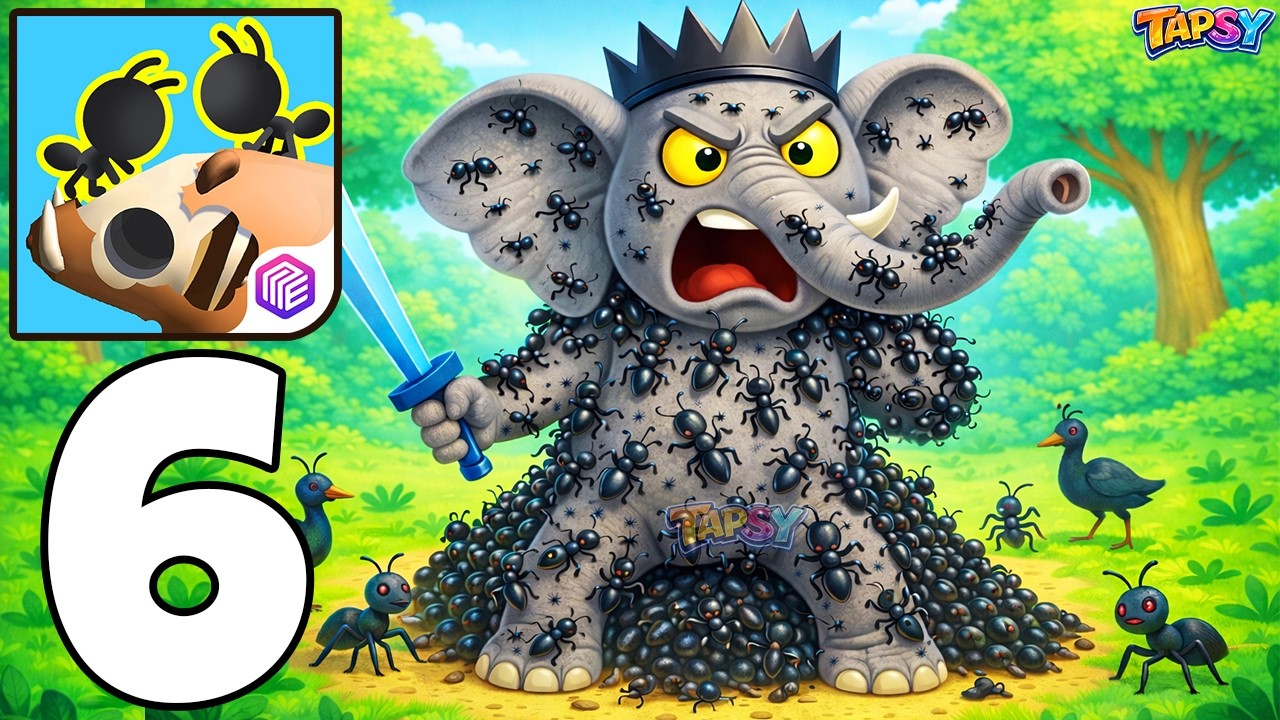 🐜Ants Runner Gameplay Walkthrough Levels 97-115 Massive Ant Army Run (Android,iOS)