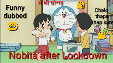 Doraemon in hindi gali version // dubbed in hindi //funny dubbed//doremon after Lockdown