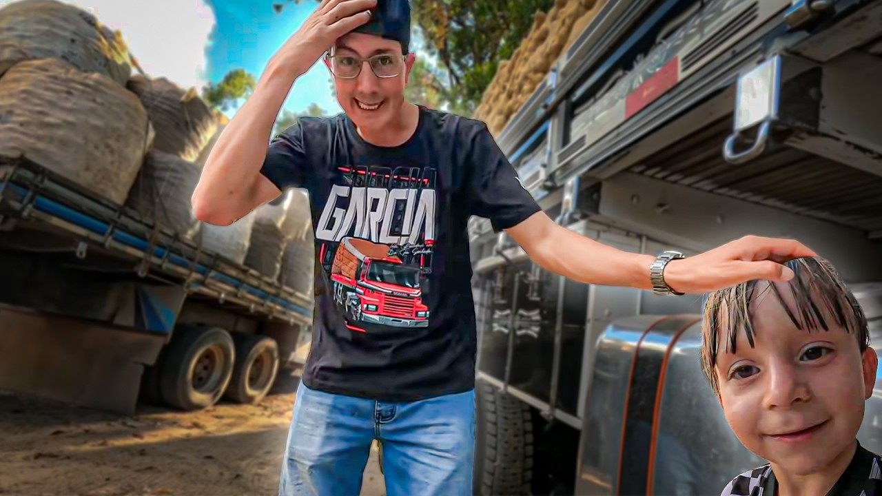 PEDRINHO ME AJUDOU NA FILMAGEM 