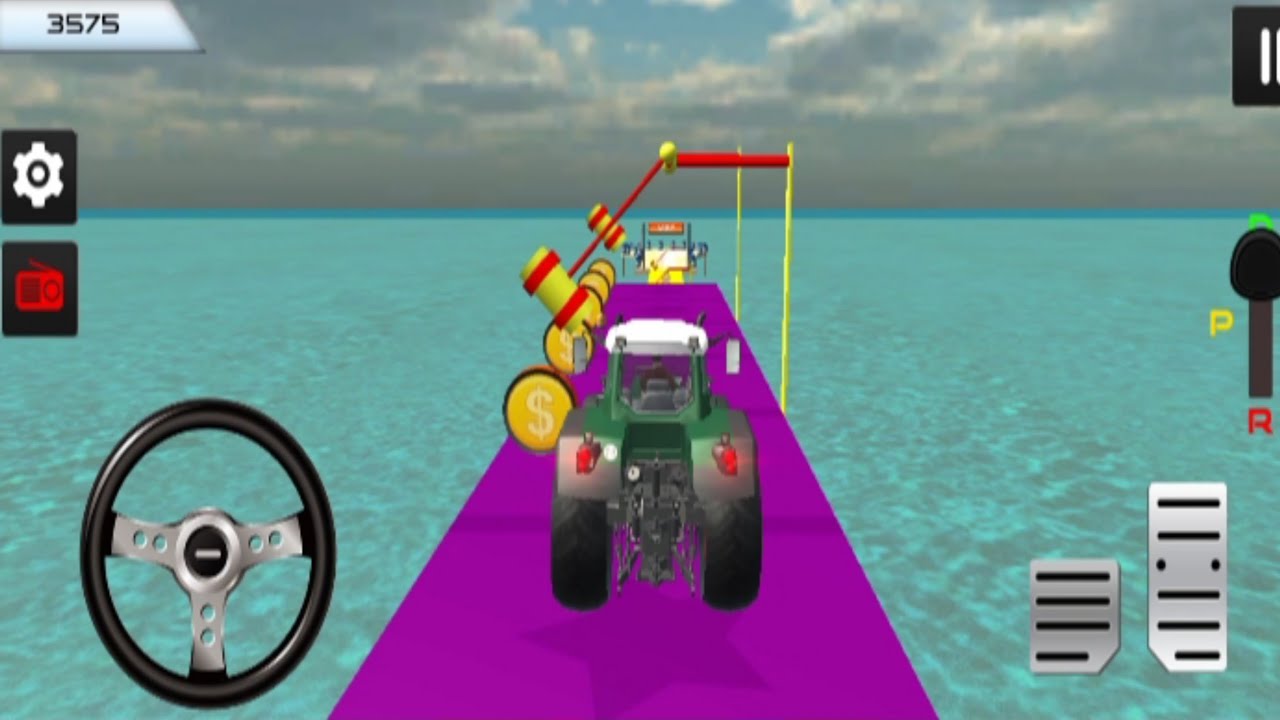 Tractor farming games💪 tractor stunt game🎮 tractor racing game|tractor ...
