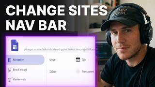 How to Change a Google Sites Navigation Bar (2026) | Step-by-Step