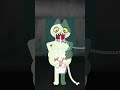 슈퍼 벤티 사이즈 먹였더니.. #zombiecat #먹방 #animation