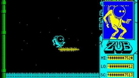 Zub ZX Spectrum Walkthrough 2/2