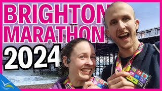 Brighton Marathon 2024 // AN EMOTIONAL DAY! // RACEDAY VLOG