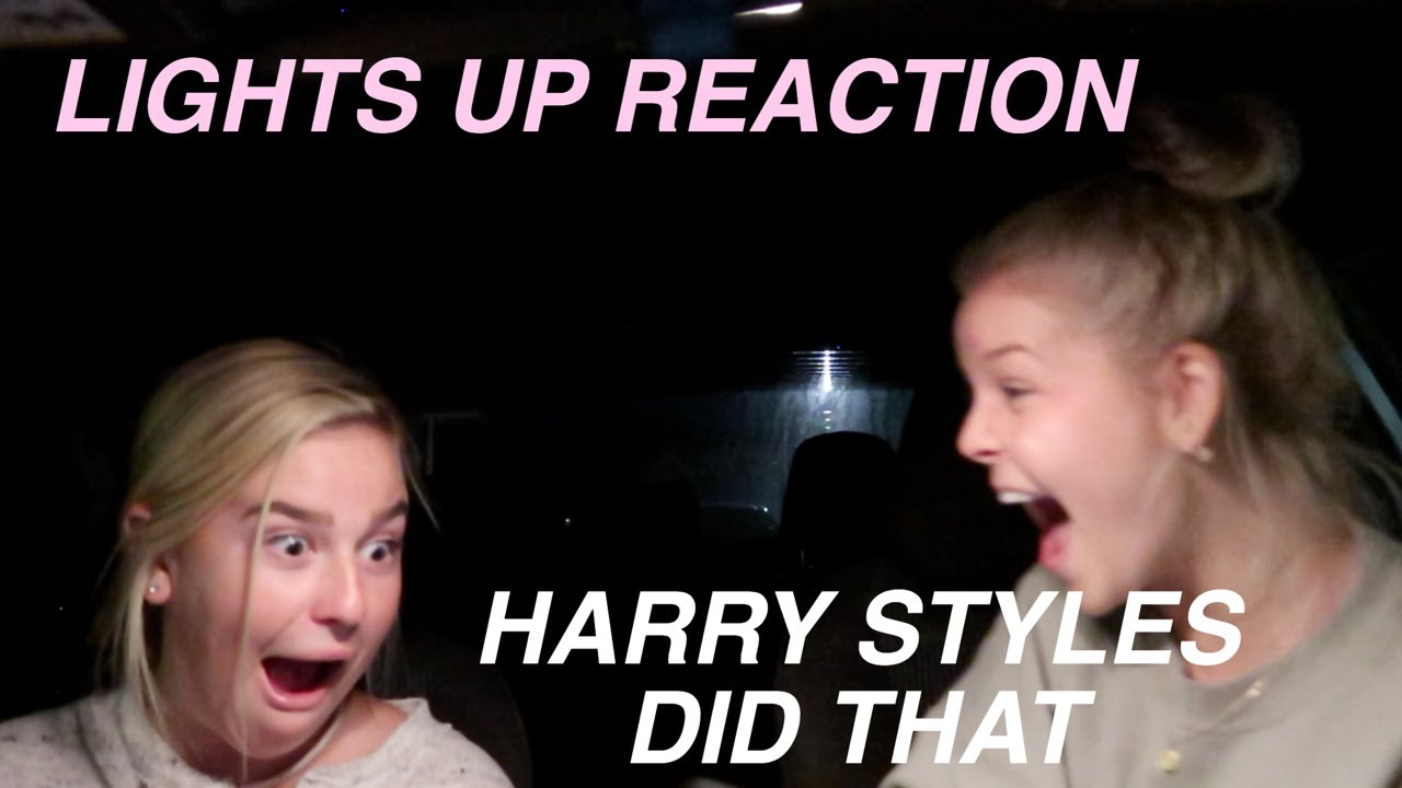 HARRY STYLES LIGHTS UP REACTION
