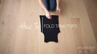 How to Fold Tank Tops